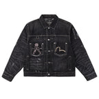 EVISU x mastermind JAPAN x roarguns WASHED MULTI-POCKET TYPE II DENIM JACKET