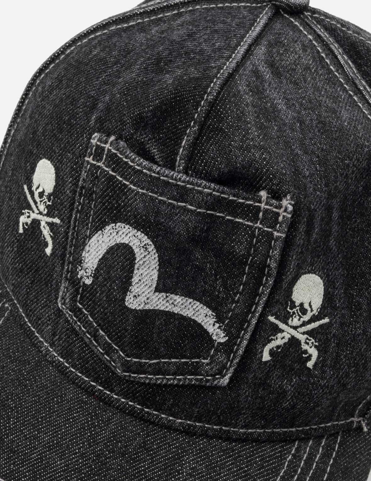 EVISU x mastermind JAPAN "KAMOME" POCKET DAD CAP