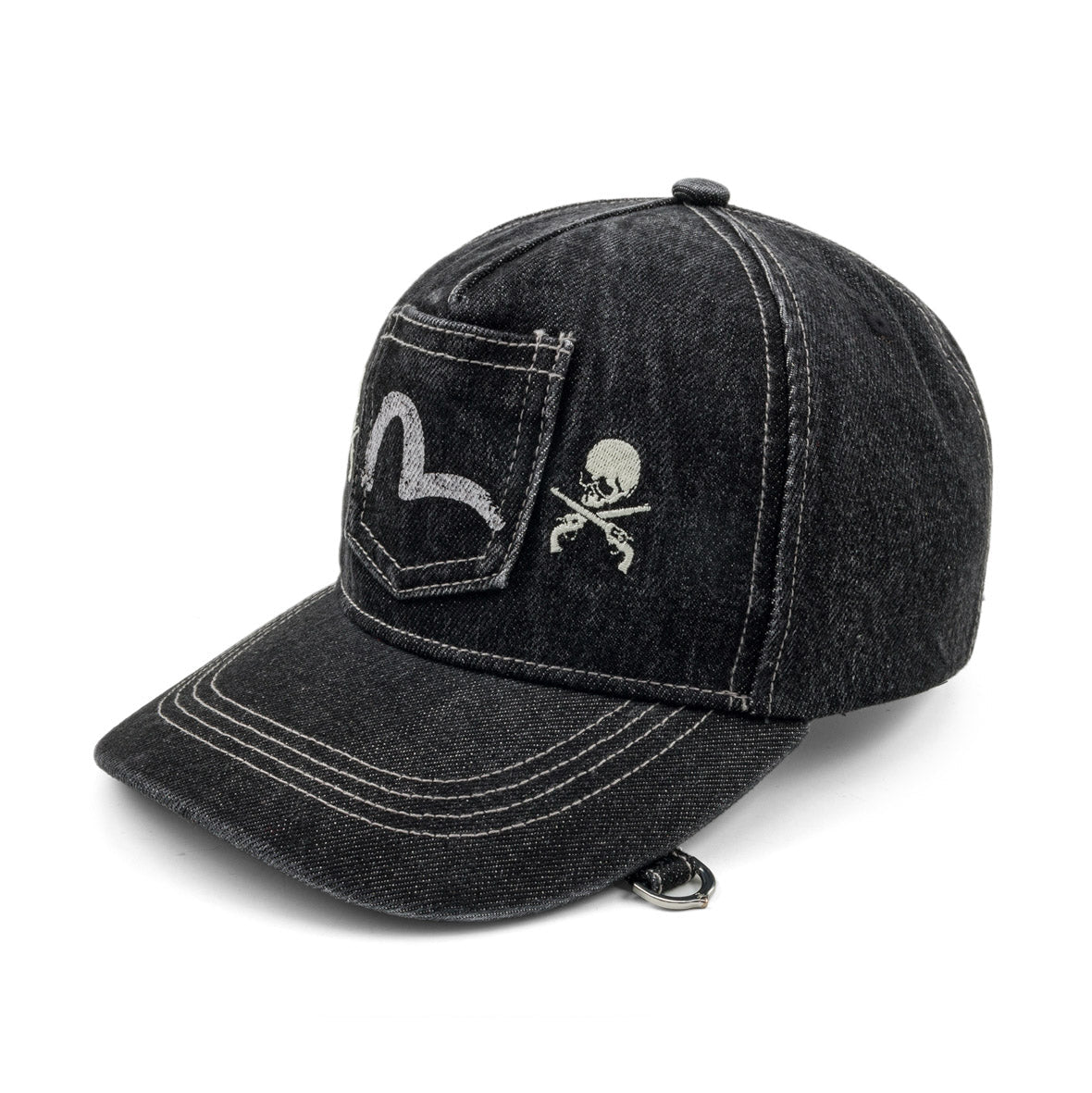 EVISU x mastermind JAPAN "KAMOME" POCKET DAD CAP
