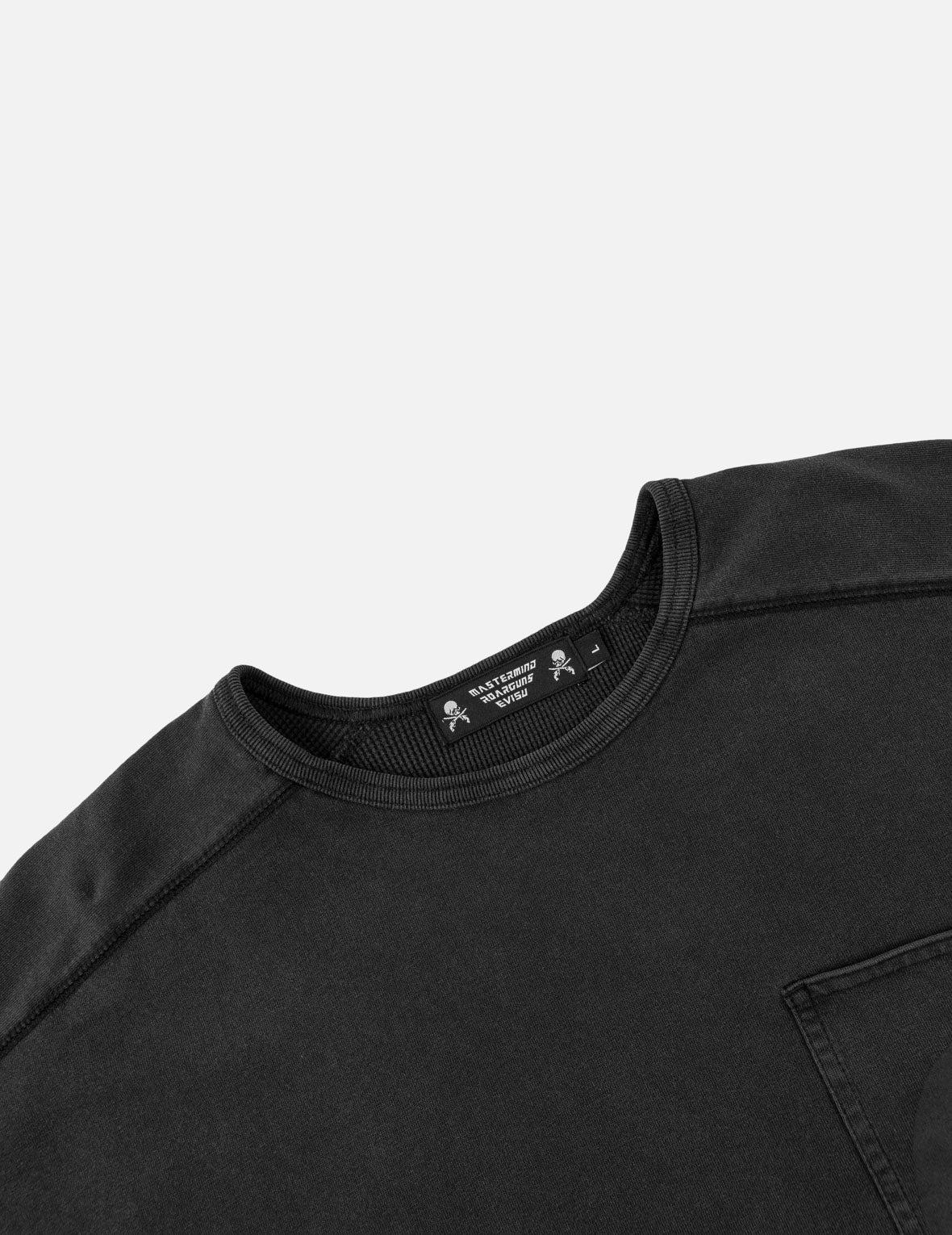 EVISU x mastermind JAPAN x roarguns DISTRESSED LAYERED L/S T-SHIRT