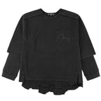 EVISU x mastermind JAPAN x roarguns DISTRESSED LAYERED L/S T-SHIRT