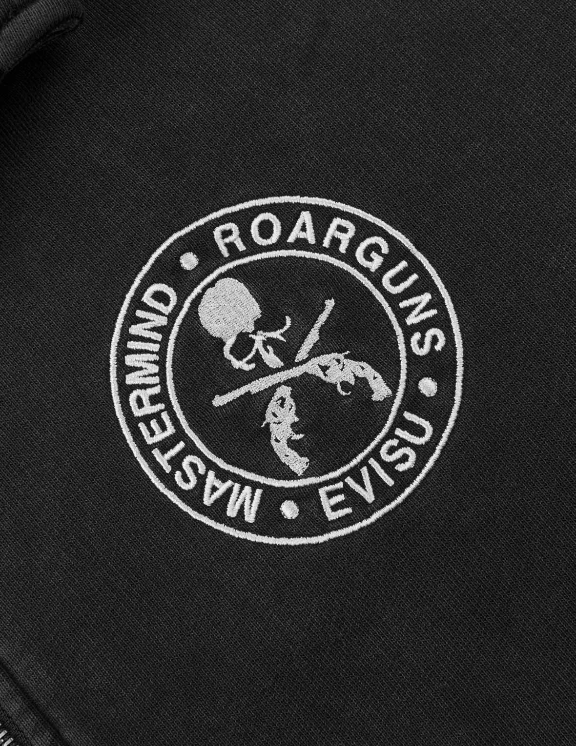 EVISU x mastermind JAPAN x roarguns SKULLGUNS DAICOCK AFTERHOOD SWEATSHIRT