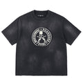 EVISU x mastermind JAPAN x roarguns FRAYED APPLIQUE DAICOCK T-SHIRT
