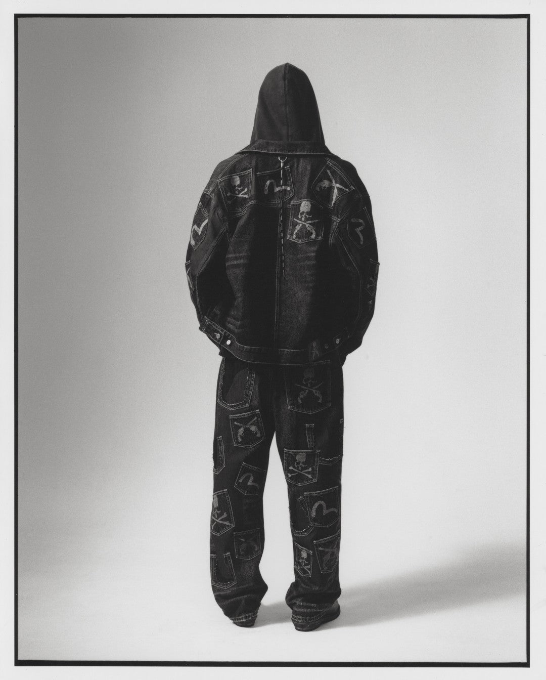 EVISU x mastermind JAPAN x roarguns WASHED MULTI-POCKET TYPE II