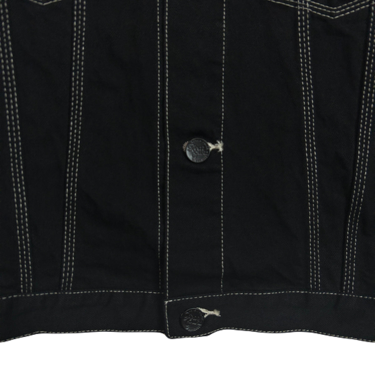 LIMITED EDITION ONE WASH DENIM JACKET / BLACK*BLACK