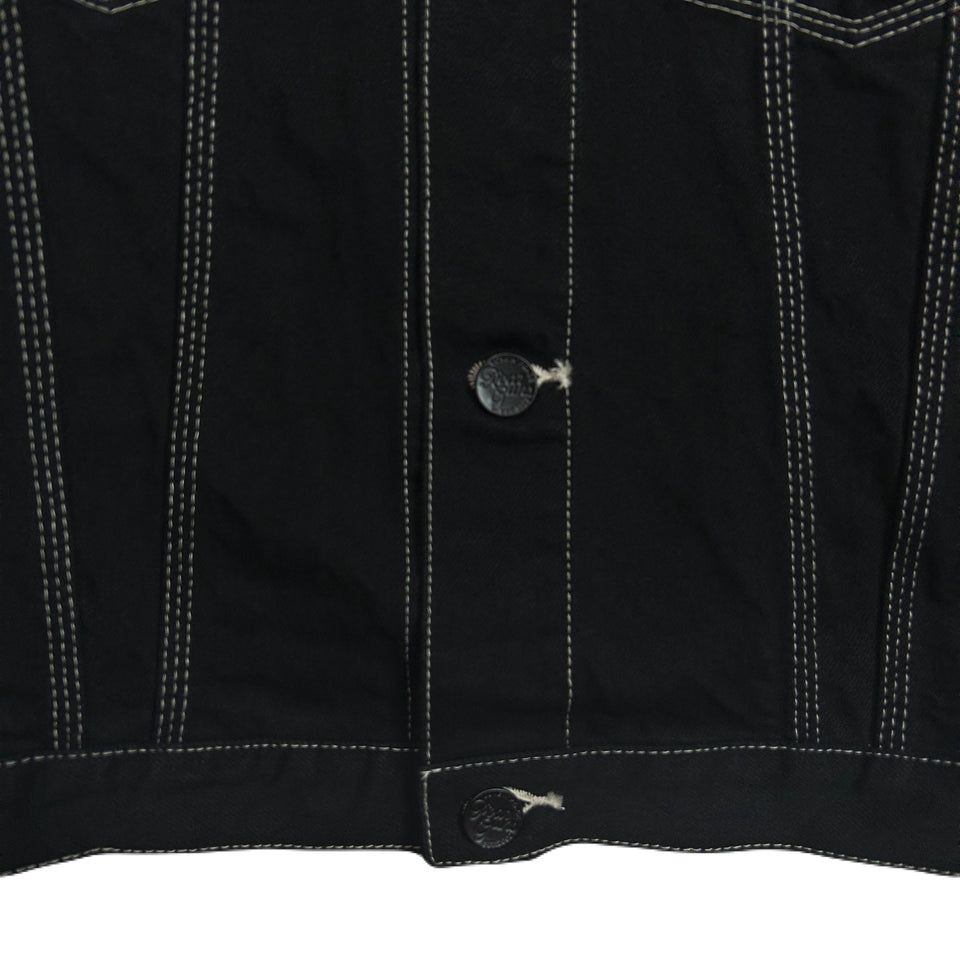 画像をギャラリービューアに読み込む, LIMITED EDITION ONE WASH DENIM JACKET / BLACK*BLACK