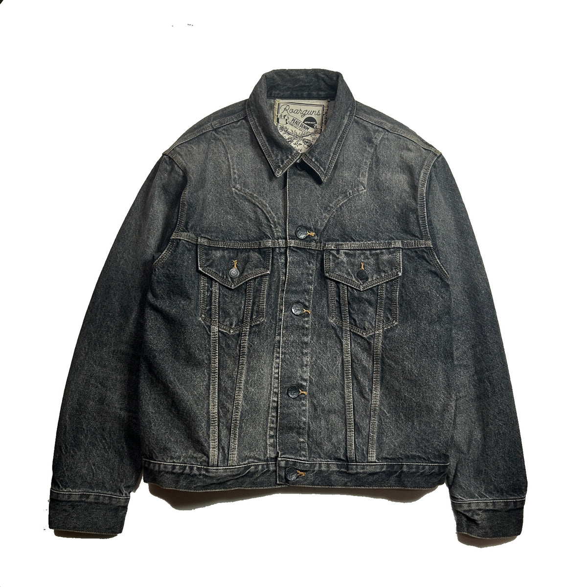 LIMITED EDITION STONE BIO DENIM JACKET / BLACK