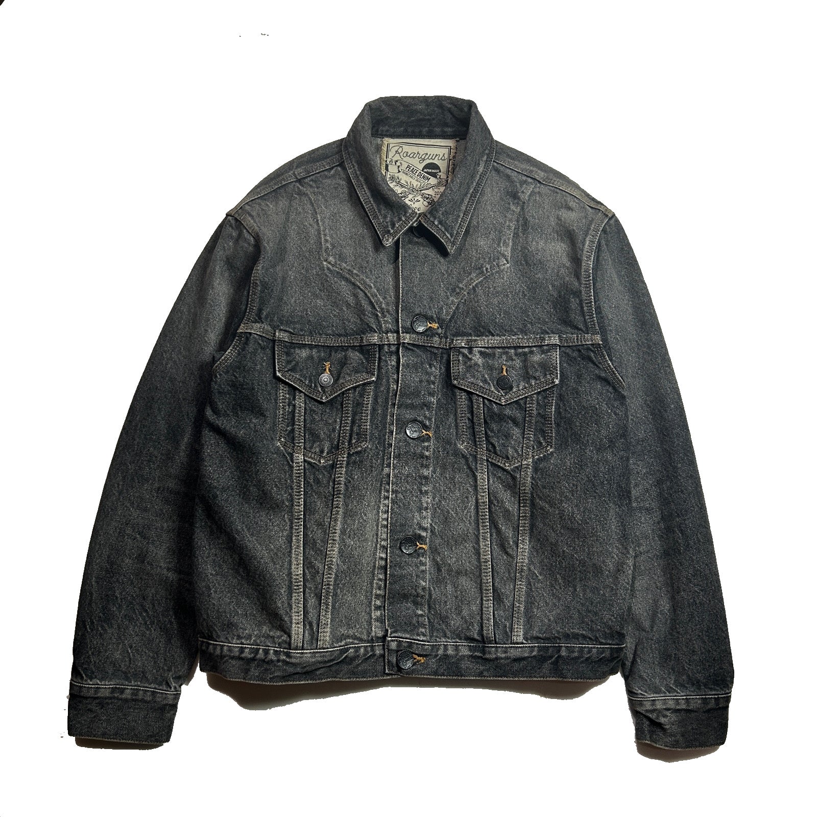 画像をギャラリービューアに読み込む, LIMITED EDITION STONE BIO DENIM JACKET / BLACK