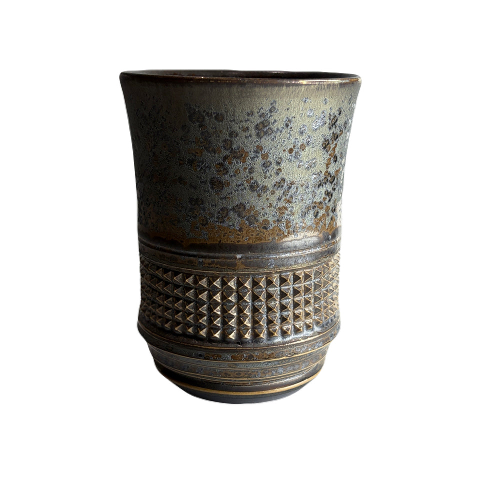 画像をギャラリービューアに読み込む, SHIRO HAMANAKA CERAMIC CUP LEOPARD STUDS SHP132