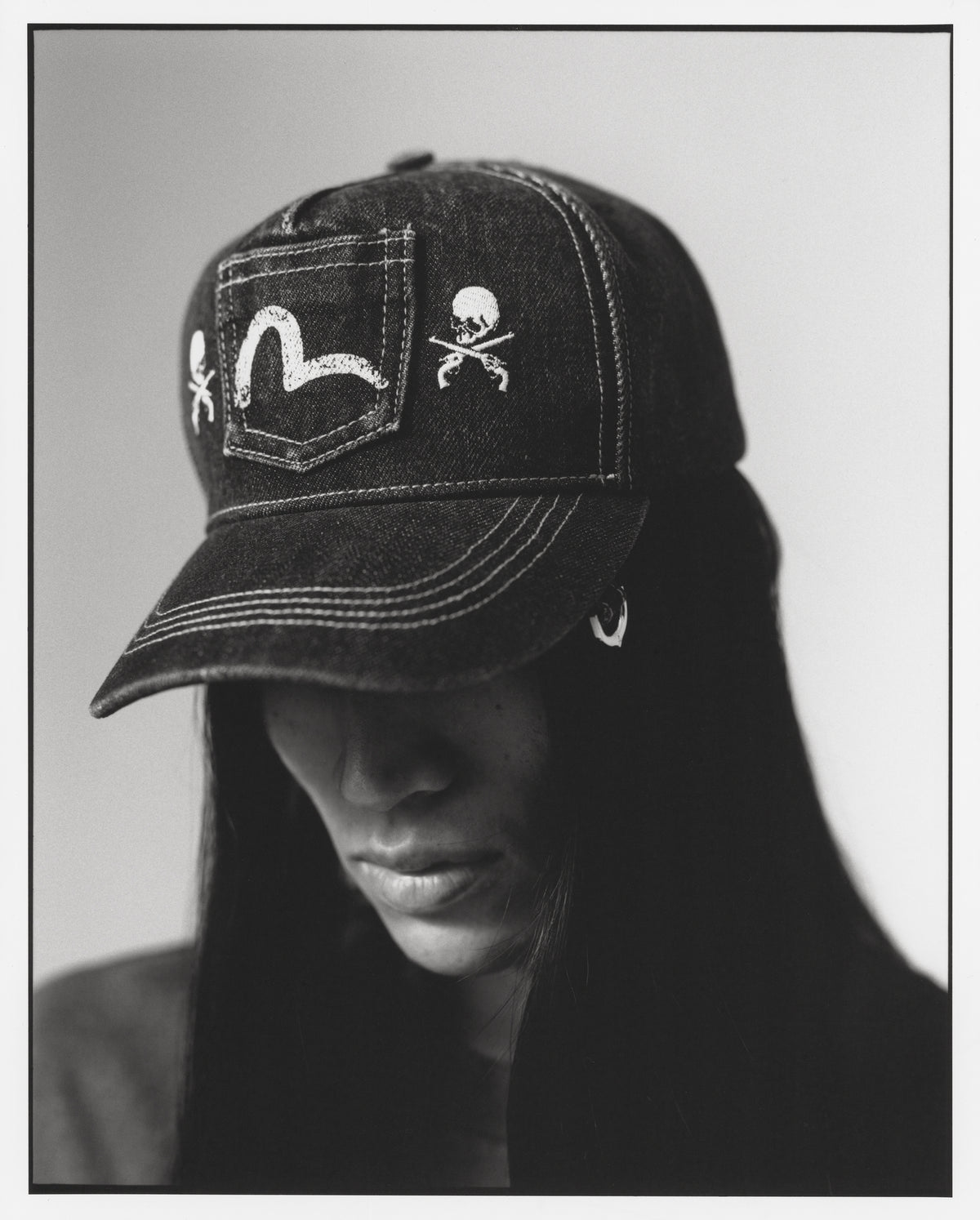 EVISU x mastermind JAPAN "KAMOME" POCKET DAD CAP