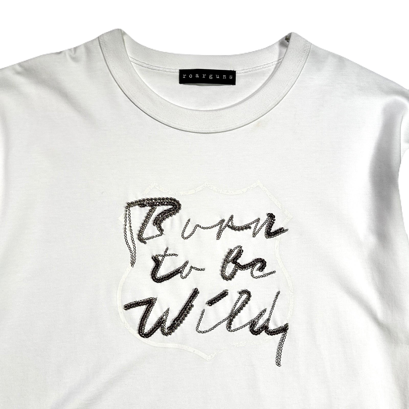 画像をギャラリービューアに読み込む, BORN TO BE WILD T-SHIRT / WHITE
