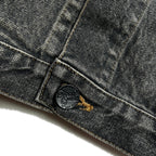 LIMITED EDITION STONE BIO DENIM JACKET / BLACK