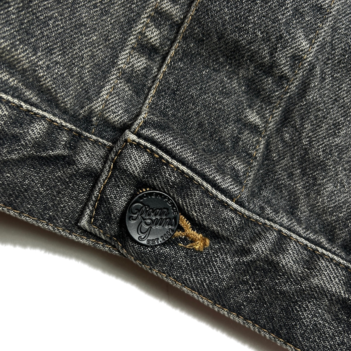 LIMITED EDITION STONE BIO DENIM JACKET / BLACK