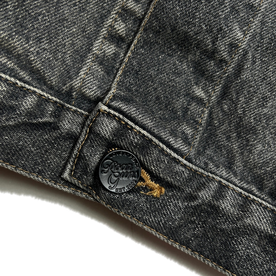 画像をギャラリービューアに読み込む, LIMITED EDITION STONE BIO DENIM JACKET / BLACK
