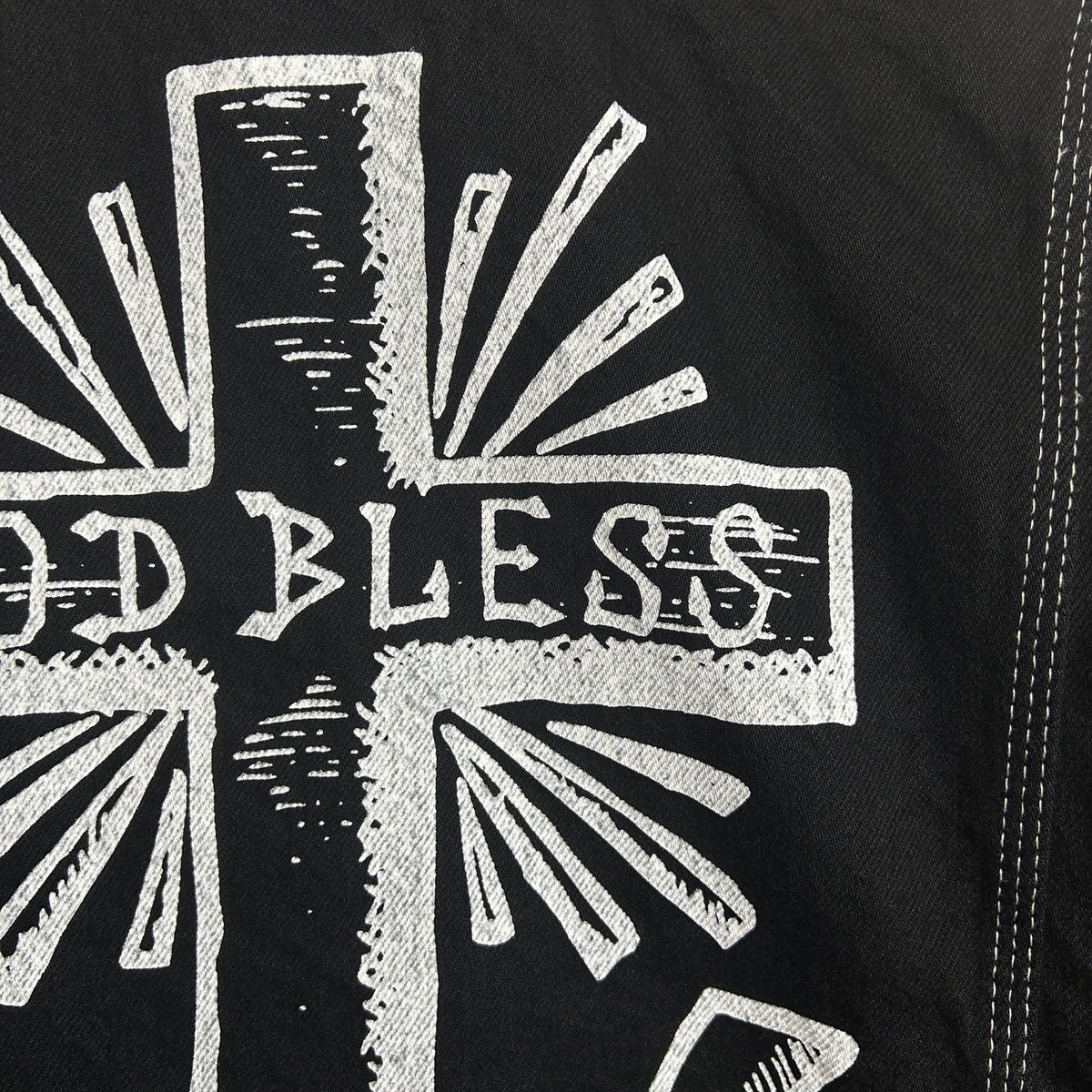 LIMITED EDITION ONE WASH DENIM JACKET / BLACK*BLACK