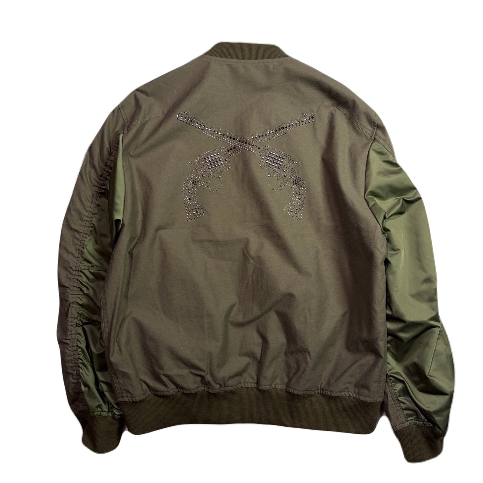 画像をギャラリービューアに読み込む, ORGANIC COTTON MA-1 METAL / KHAKI