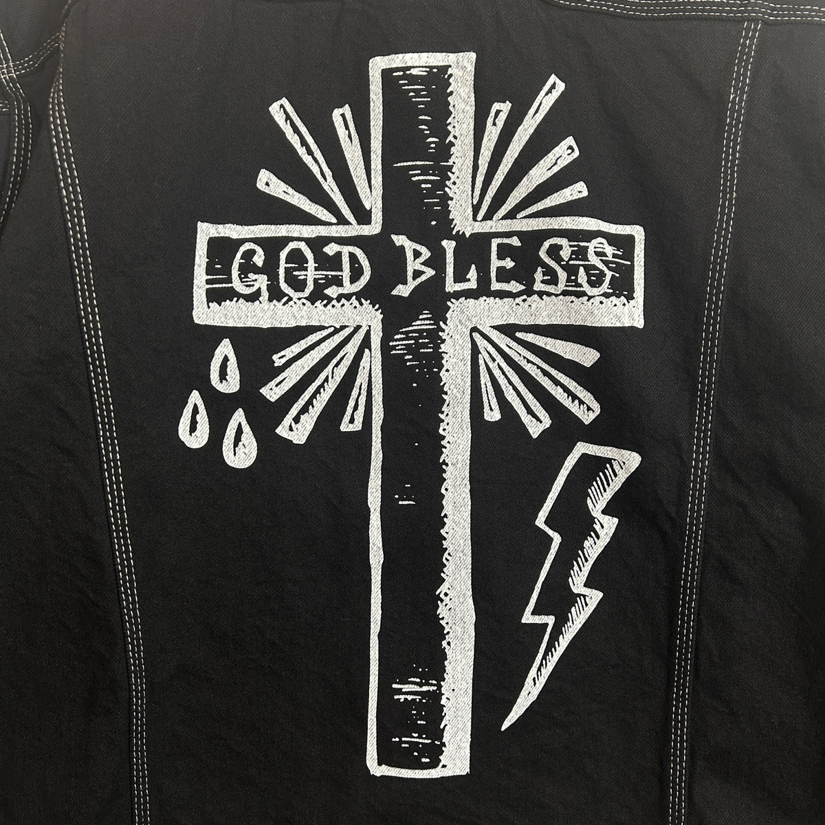 LIMITED EDITION ONE WASH DENIM JACKET / BLACK*BLACK