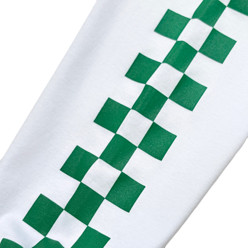 画像をギャラリービューアに読み込む, CHECKER FLAG L/S T-SHIRT / WHITE