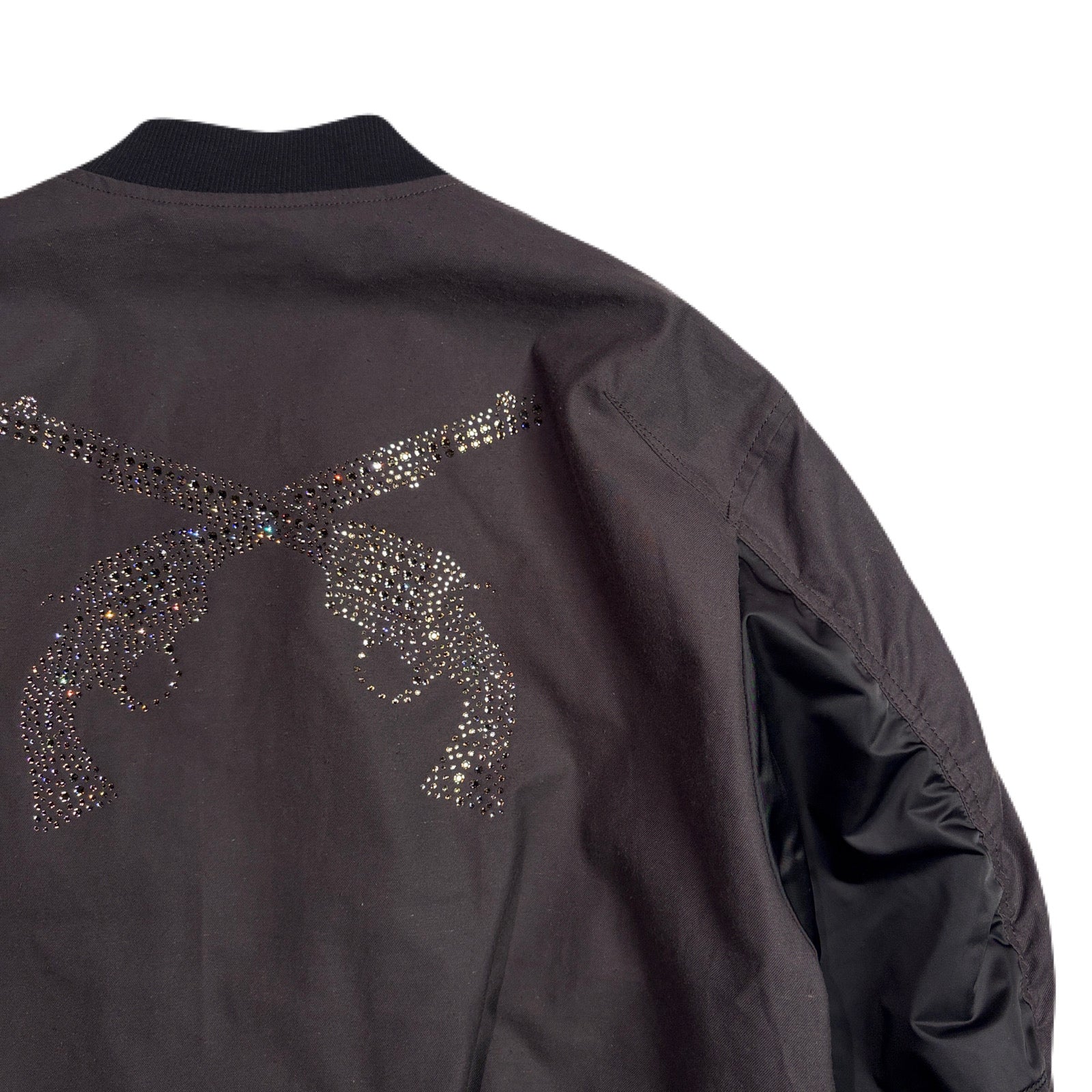 将图片加载到图库查看器，ORGANIC COTTON MA-1 CRYSTAL / C.GRAY