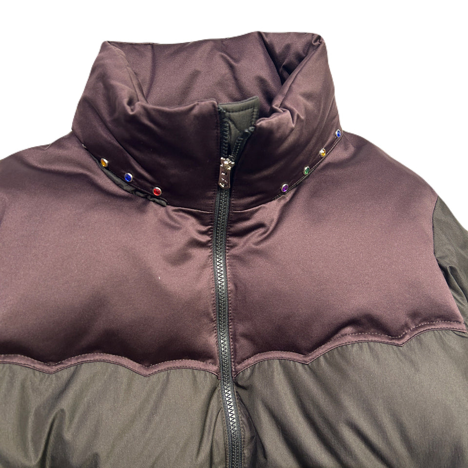 画像をギャラリービューアに読み込む, WOMENS STONE NAIL DOWN / BROWN*MIX