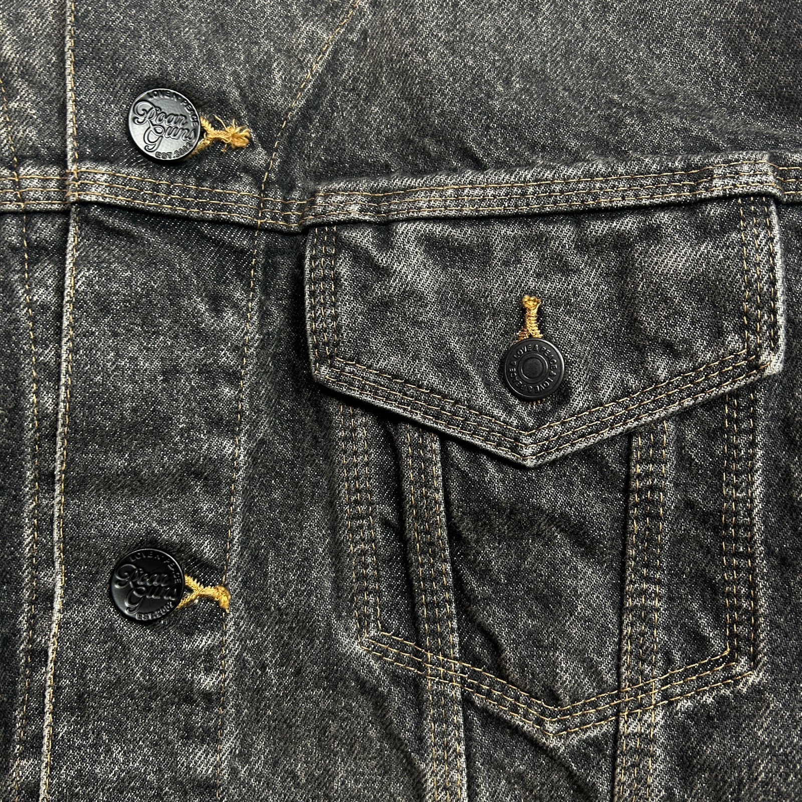 画像をギャラリービューアに読み込む, LIMITED EDITION STONE BIO DENIM JACKET / BLACK