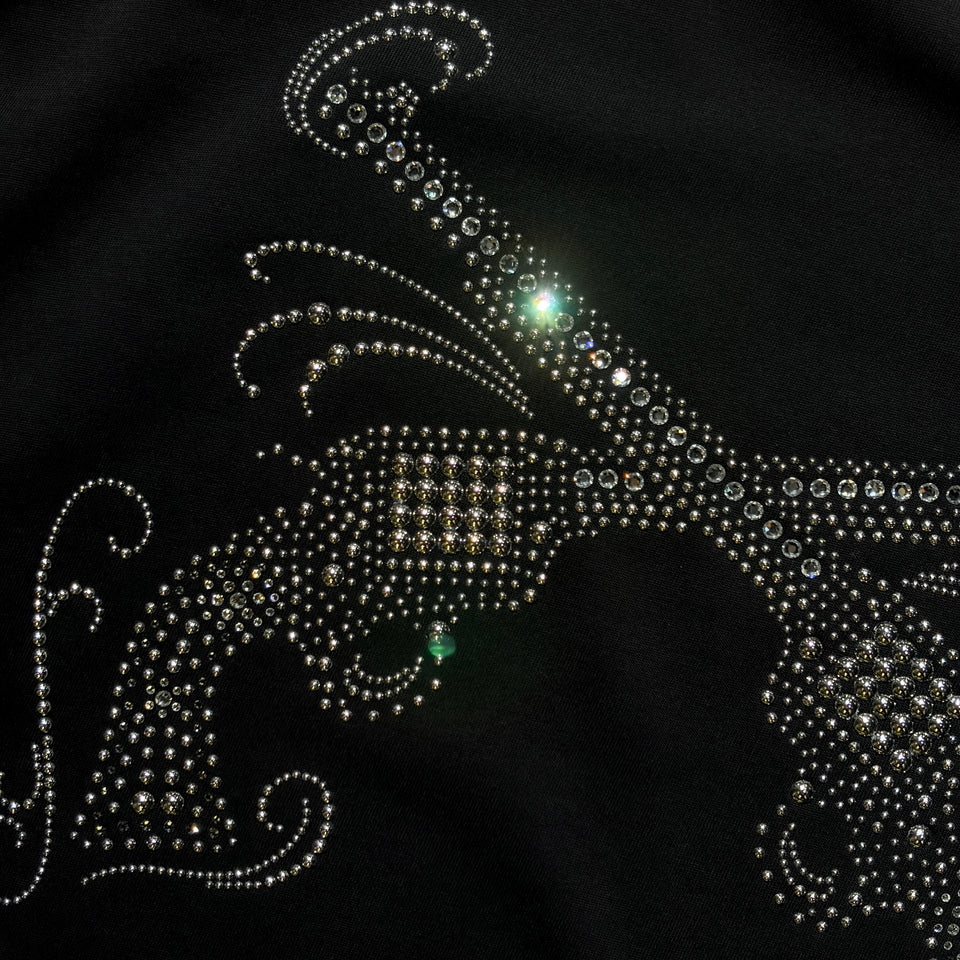 Load image into Gallery viewer, CROSSGUN METAL L/S T-SHIRT / BLACK