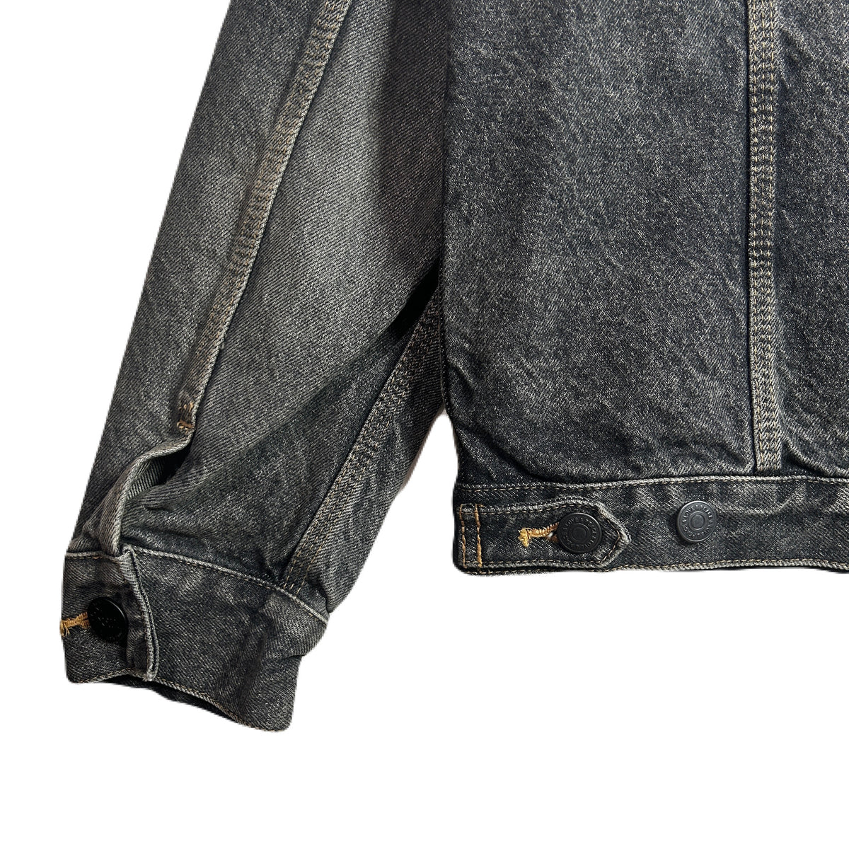 LIMITED EDITION STONE BIO DENIM JACKET / BLACK