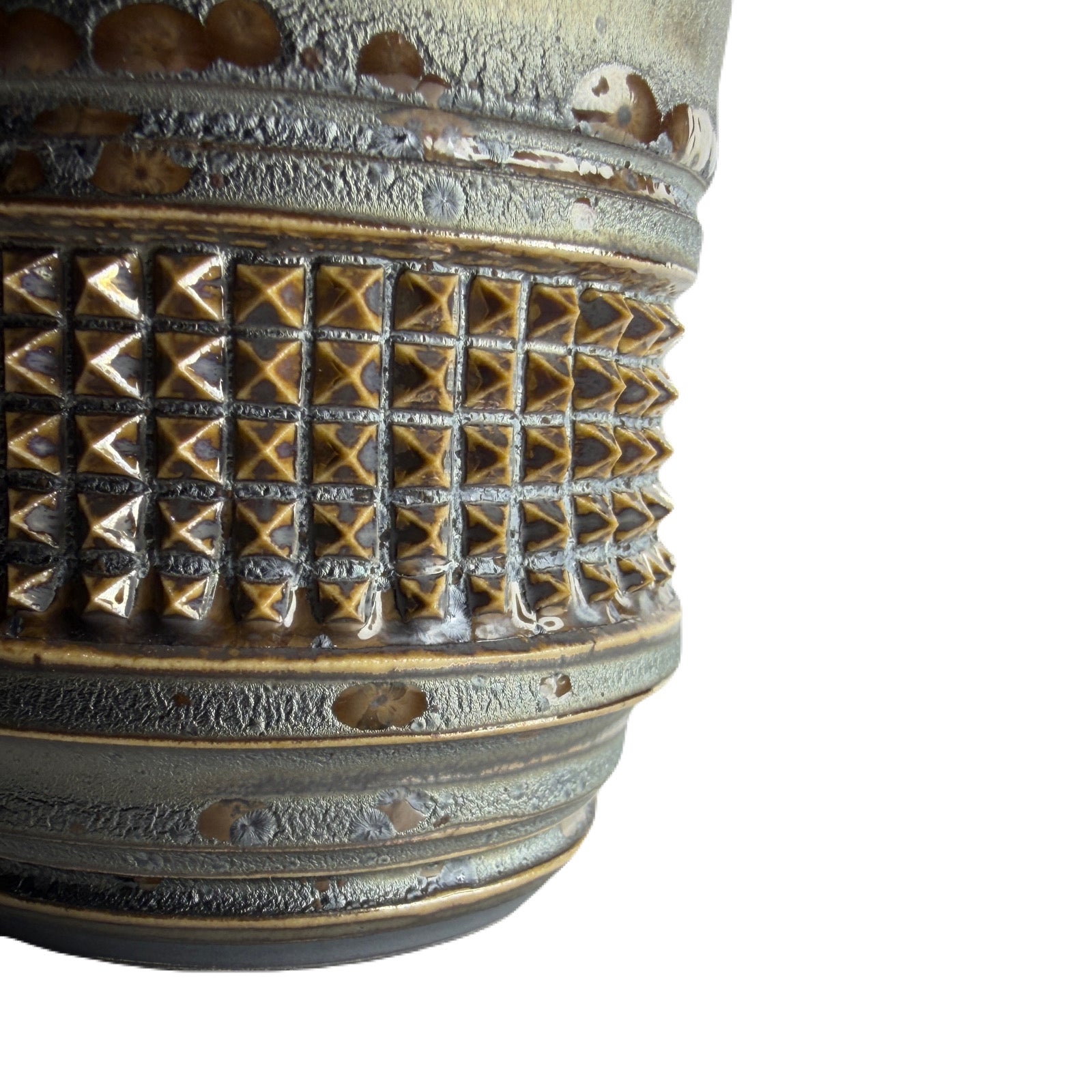 画像をギャラリービューアに読み込む, SHIRO HAMANAKA CERAMIC CUP LEOPARD STUDS SHP138