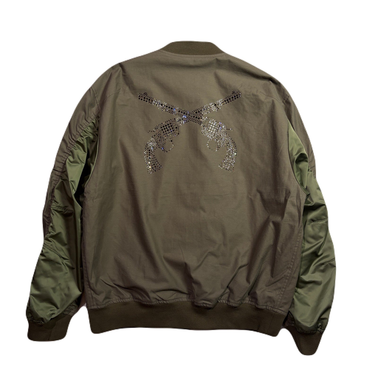 Load image into Gallery viewer, ORGANIC COTTON MA-1 CRYSTAL / KHAKI