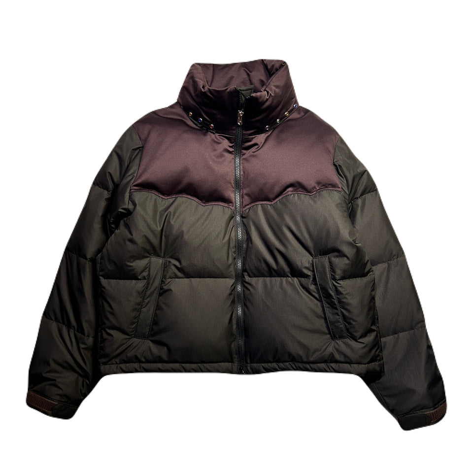 画像をギャラリービューアに読み込む, WOMENS STONE NAIL DOWN / BROWN*MIX