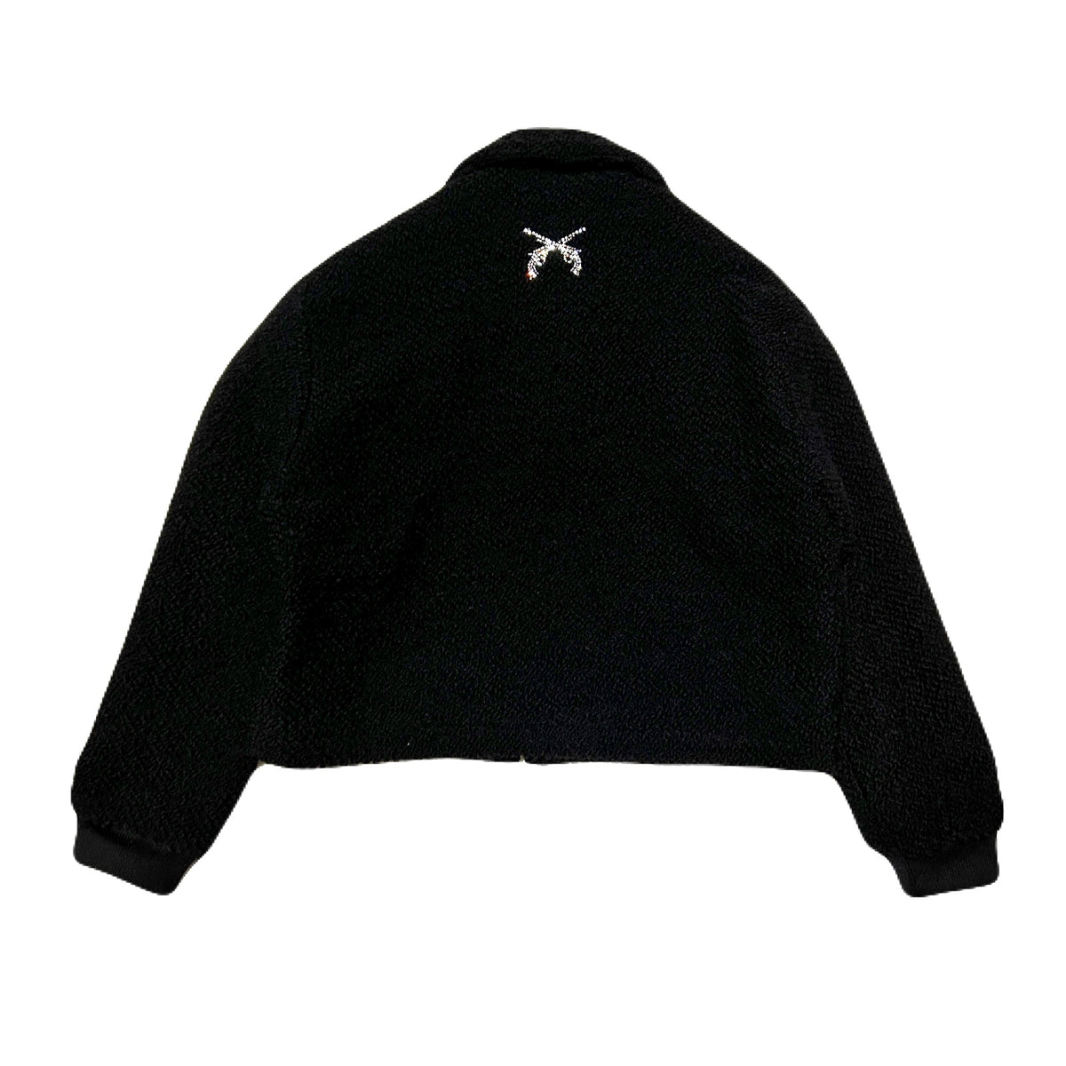 WOMEN ROVING TWEED JACKET / BLACK