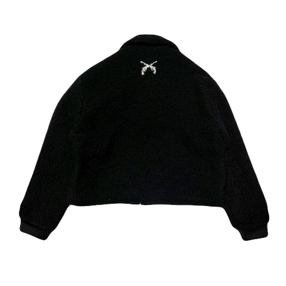 画像をギャラリービューアに読み込む, WOMEN ROVING TWEED JACKET / BLACK