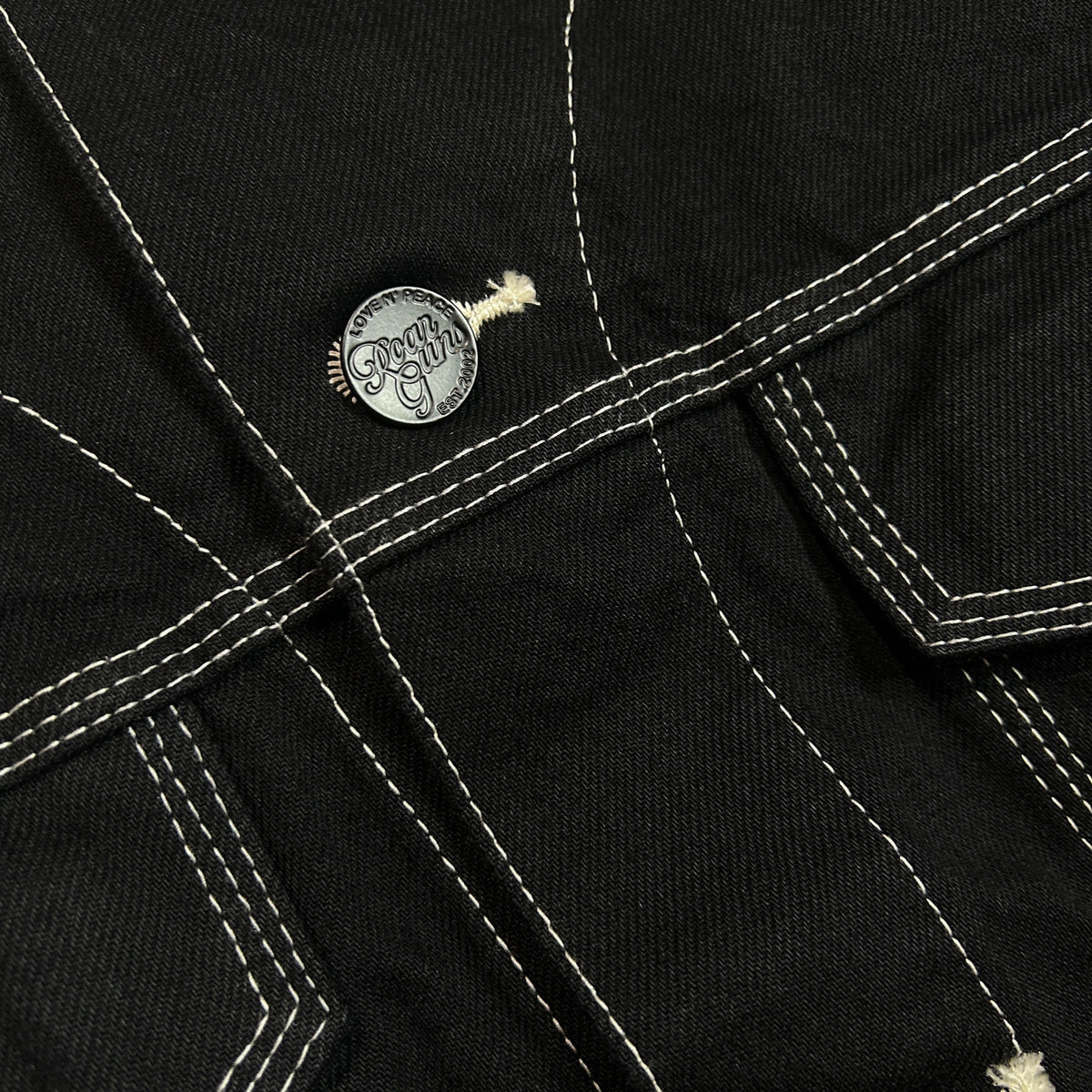 LIMITED EDITION ONE WASH DENIM JACKET / BLACK*BLACK