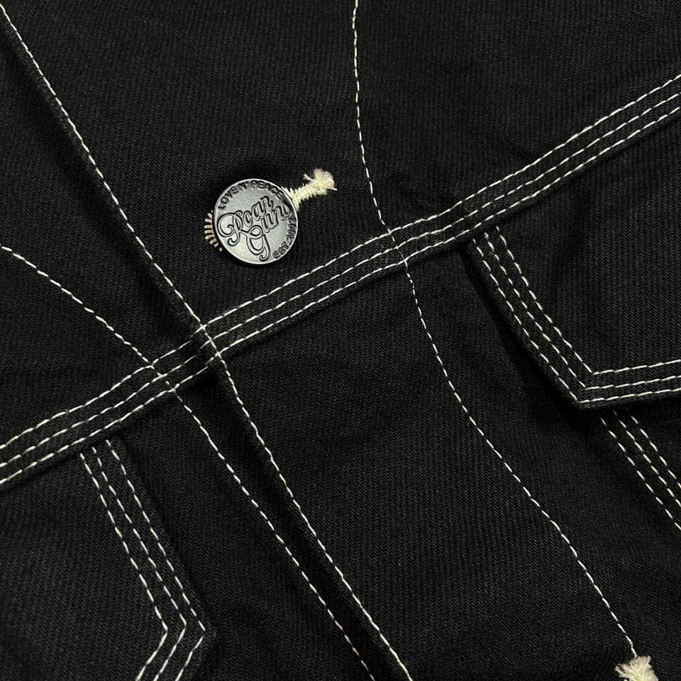 画像をギャラリービューアに読み込む, LIMITED EDITION ONE WASH DENIM JACKET / BLACK*BLACK