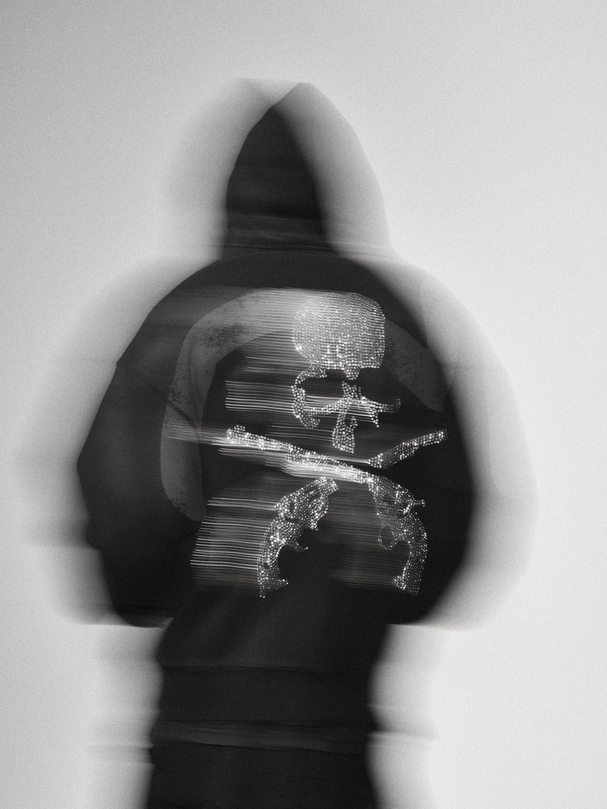 EVISU x mastermind JAPAN x roarguns SKULLGUNS DAICOCK AFTERHOOD SWEATSHIRT