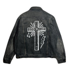 LIMITED EDITION STONE BIO DENIM JACKET / BLACK