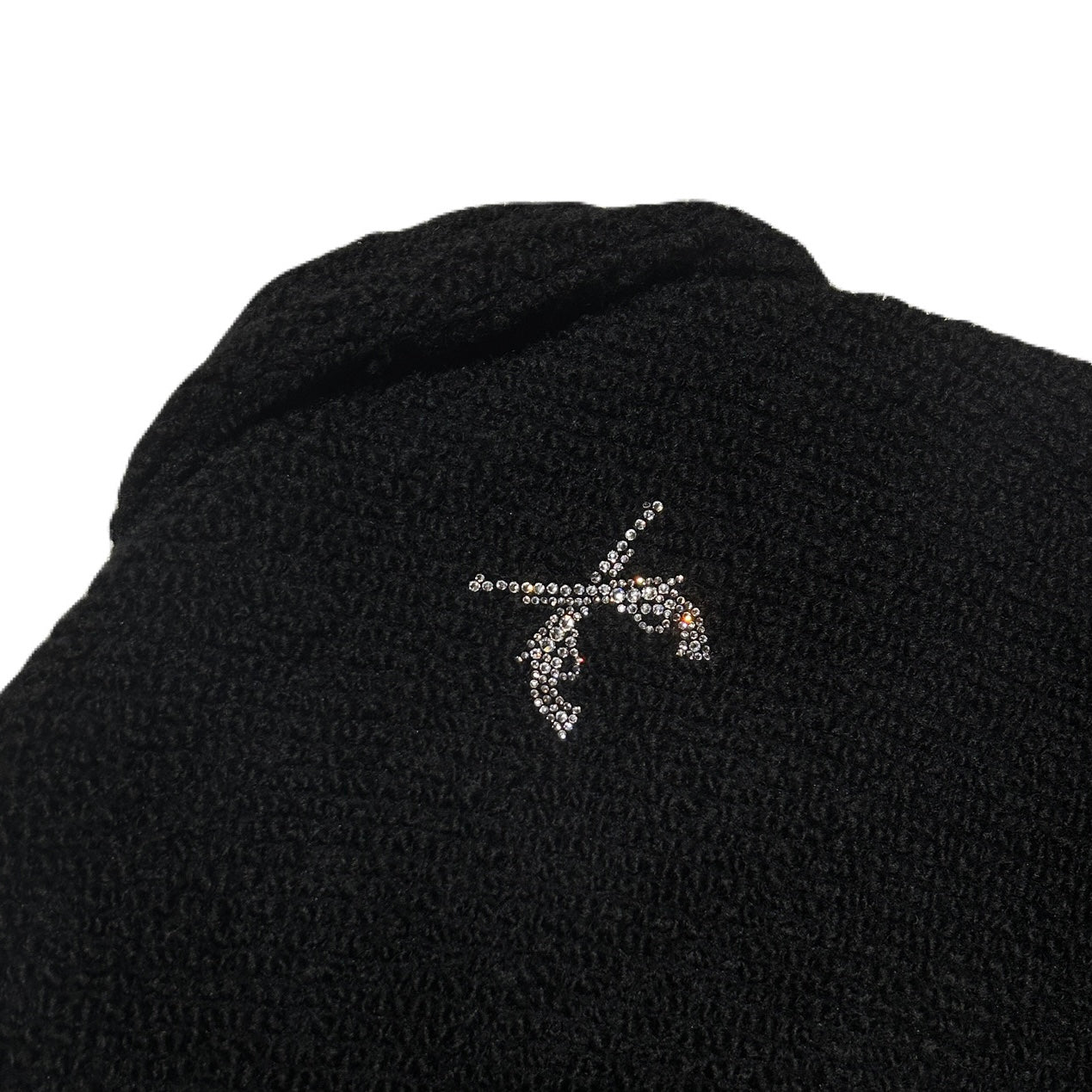 画像をギャラリービューアに読み込む, WOMEN ROVING TWEED JACKET / BLACK