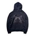 CROSSGUN METAL HOODIE / BLACK