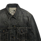 LIMITED EDITION STONE BIO DENIM JACKET / BLACK
