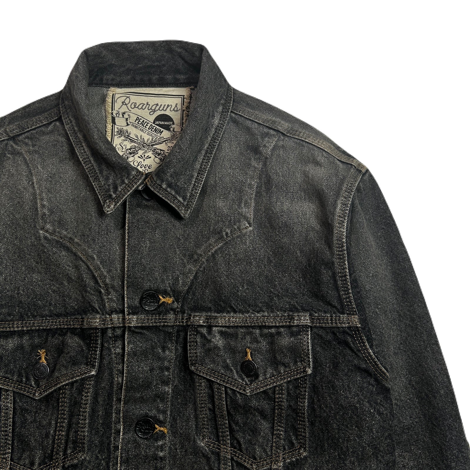画像をギャラリービューアに読み込む, LIMITED EDITION STONE BIO DENIM JACKET / BLACK