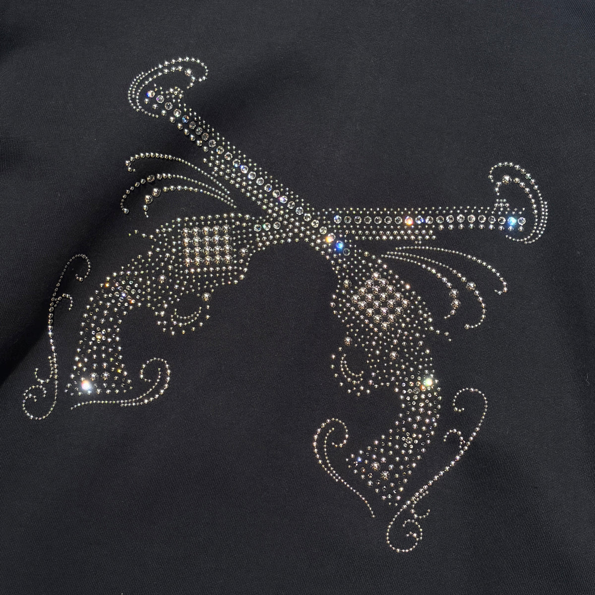 CROSSGUN METAL HOODIE / BLACK