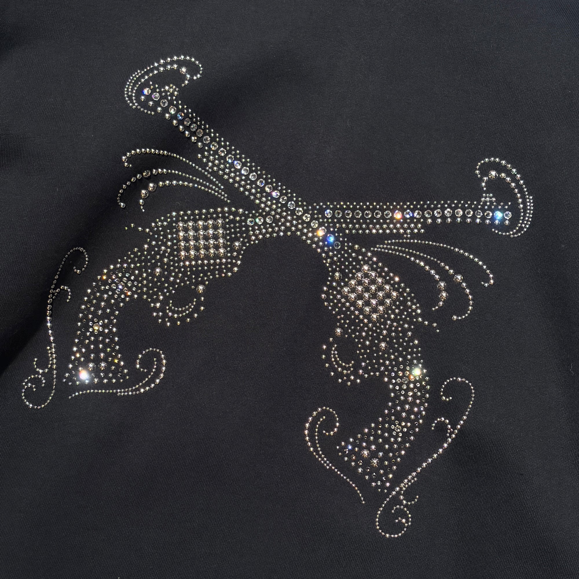 Load image into Gallery viewer, CROSSGUN METAL HOODIE / BLACK