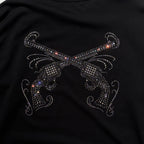 CROSSGUN METAL L/S T-SHIRT / BLACK