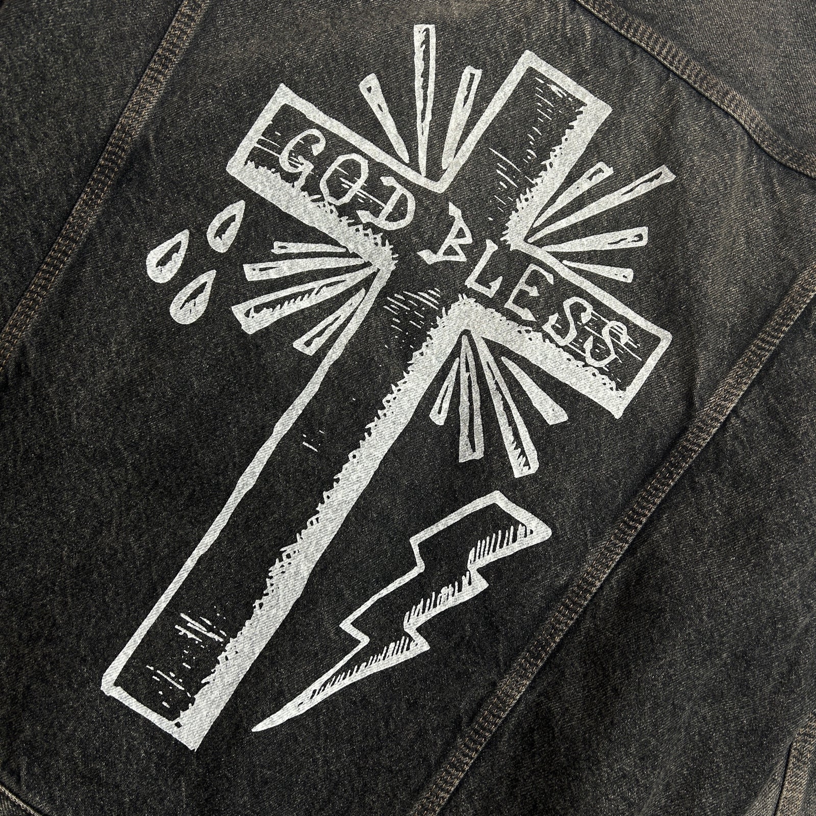 画像をギャラリービューアに読み込む, LIMITED EDITION STONE BIO DENIM JACKET / BLACK