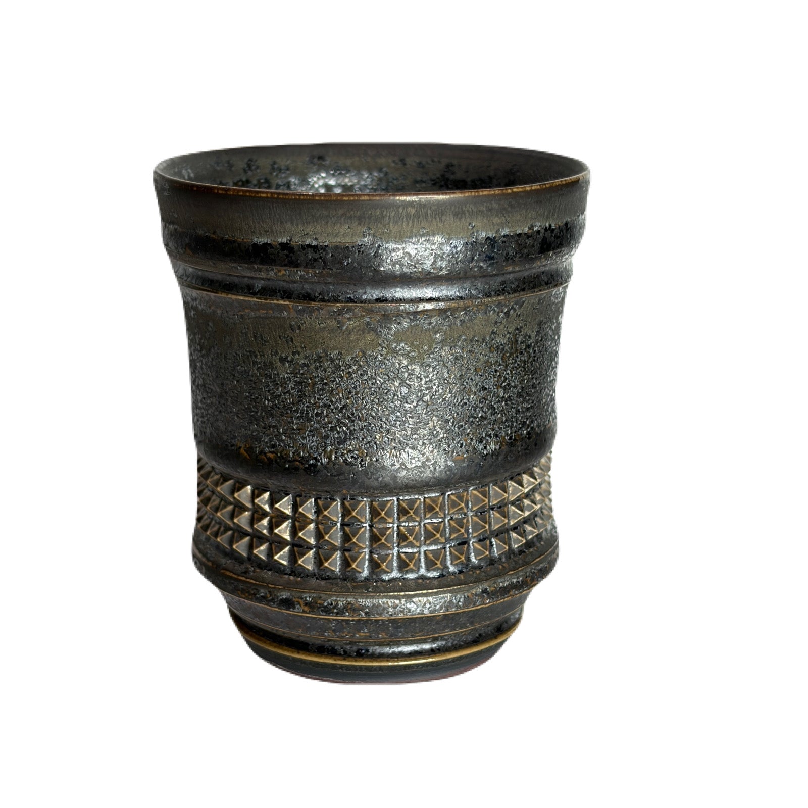 画像をギャラリービューアに読み込む, SHIRO HAMANAKA CERAMIC CUP LEOPARD STUDS SHP121