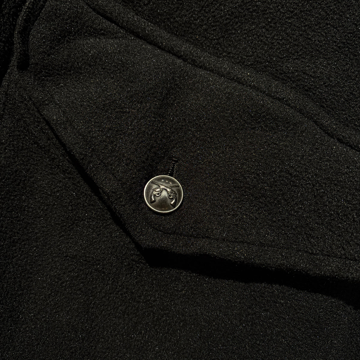 FLEECE STUDZ JACKET CROSSGUN CRYSTAL / BLACK