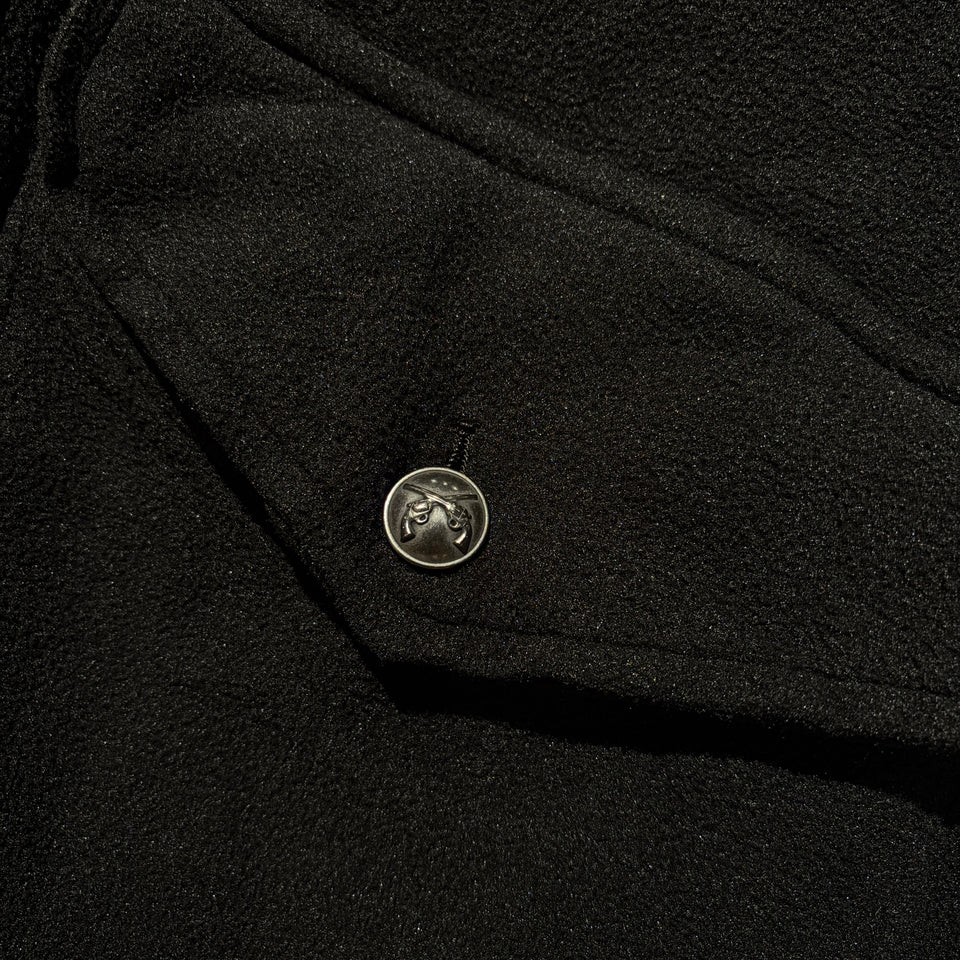 画像をギャラリービューアに読み込む, FLEECE STUDZ JACKET CROSSGUN CRYSTAL / BLACK