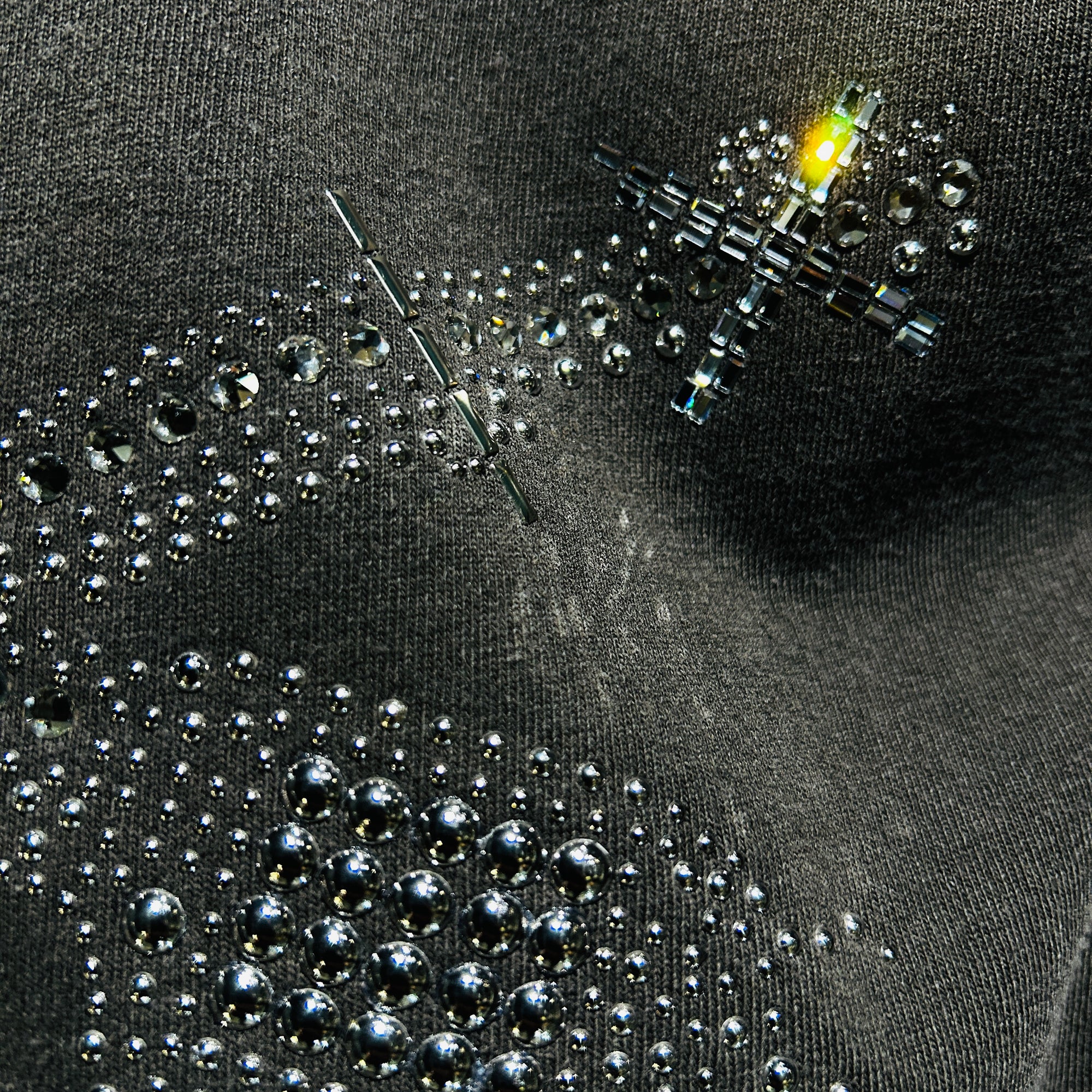 画像をギャラリービューアに読み込む, CROSSGUN METAL L/S T-SHIRT / BLACK