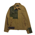 JunAle SASHIKO OXFORD STRETCH JACKET / BEIGE