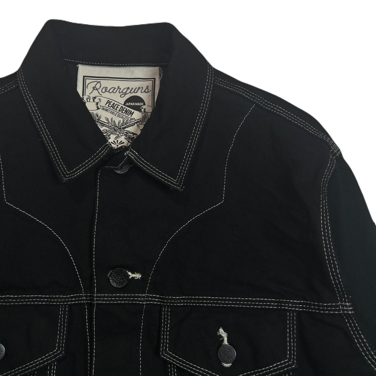 LIMITED EDITION ONE WASH DENIM JACKET / BLACK*BLACK